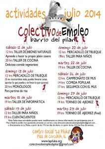 actividades colectivo empleo