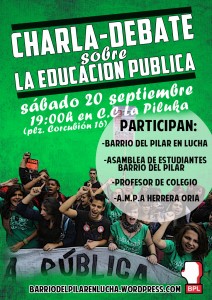 debate Educacion publica