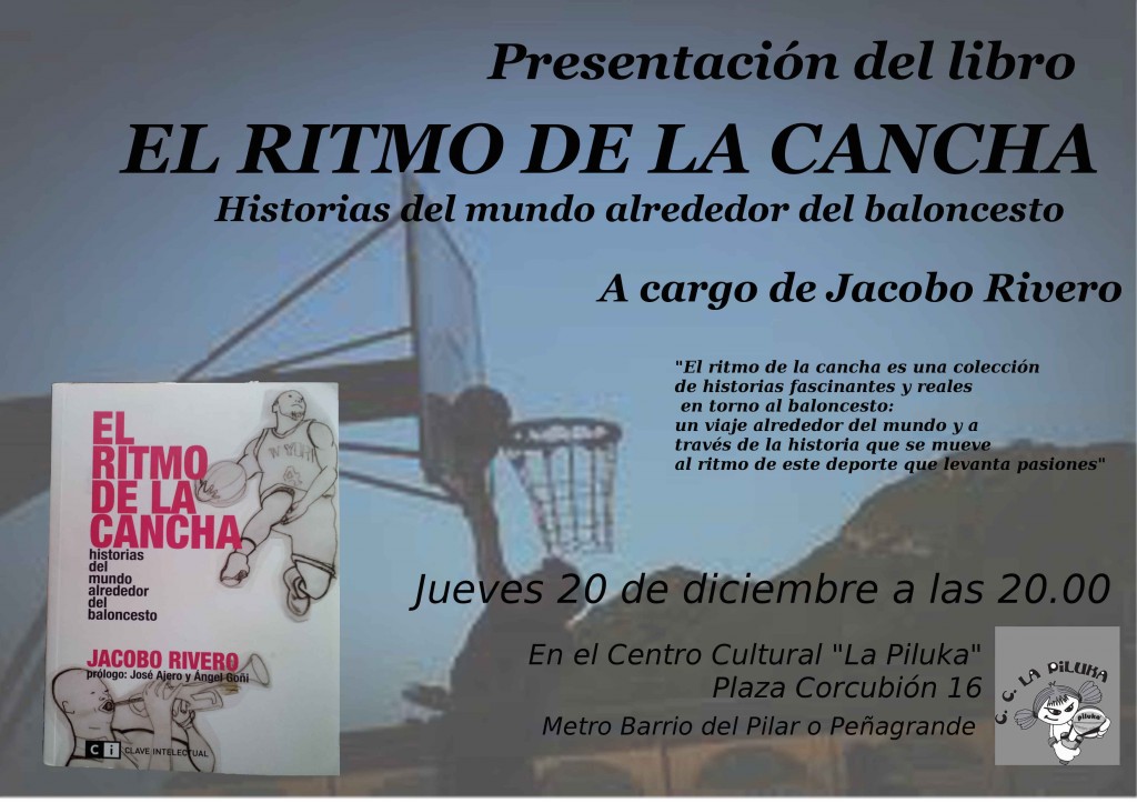 Cartel el ritmo de la cancha