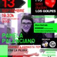 El próximo VIERNES 13 DE SEPTIEMBRE a partir de las 19:30 horas (apertura de puertas: 19:00 horas) tendremos en La Piluka a Pamela Palenciano con su monólogo «NO SÓLO DUELEN […]