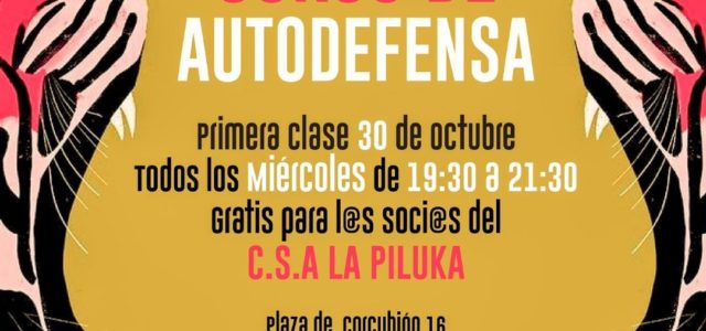 Seguimos ofreciendo ocio digno para el barrio! ? Después del éxito ? de la clase de iniciación os ofrecemos:?un curso de autodefensa que durará ? hasta junio. ?Para poder acceder […]