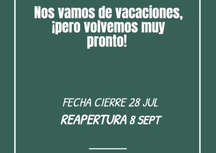 La Tienda Gratis cierra entre el 28 de julio y 8 de septiembre. El 8 de septiembre será el primer día de la reapertura post-verano. Un abrazo a tod@s!!!