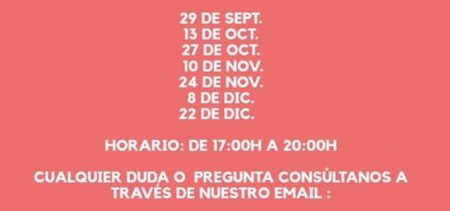 Vuelve la Tienda Gratis a La Piluka (Plaza Corcubión 16). Estos días son para recoger y traer ropa, únicamente. No gestionamos juguetes o cosas de bebes. Si queréis, en La […]