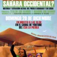 El próximo domingo 20, desde la JUAPI, hemos organizado una charla online sobre la historia y situación actual del Sahara occidental, un territorio que ha sido víctima de la colonización […]