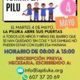 El próximo MARTES 4 de MAYO, NO HAY CLASE porque los colegios serán utilizados para las elecciones. Desde el Centro Social Autogestionado La Piluka hemos organizado una guardería para que […]