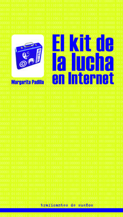 Este jueves 18 de abril, a las 19.30 en el CSA La Piluka (Plaza de Corcubión 16, metro barrio del Pilar), hablaremos con Margarita Padilla del KIT DE LA LUCHA […]