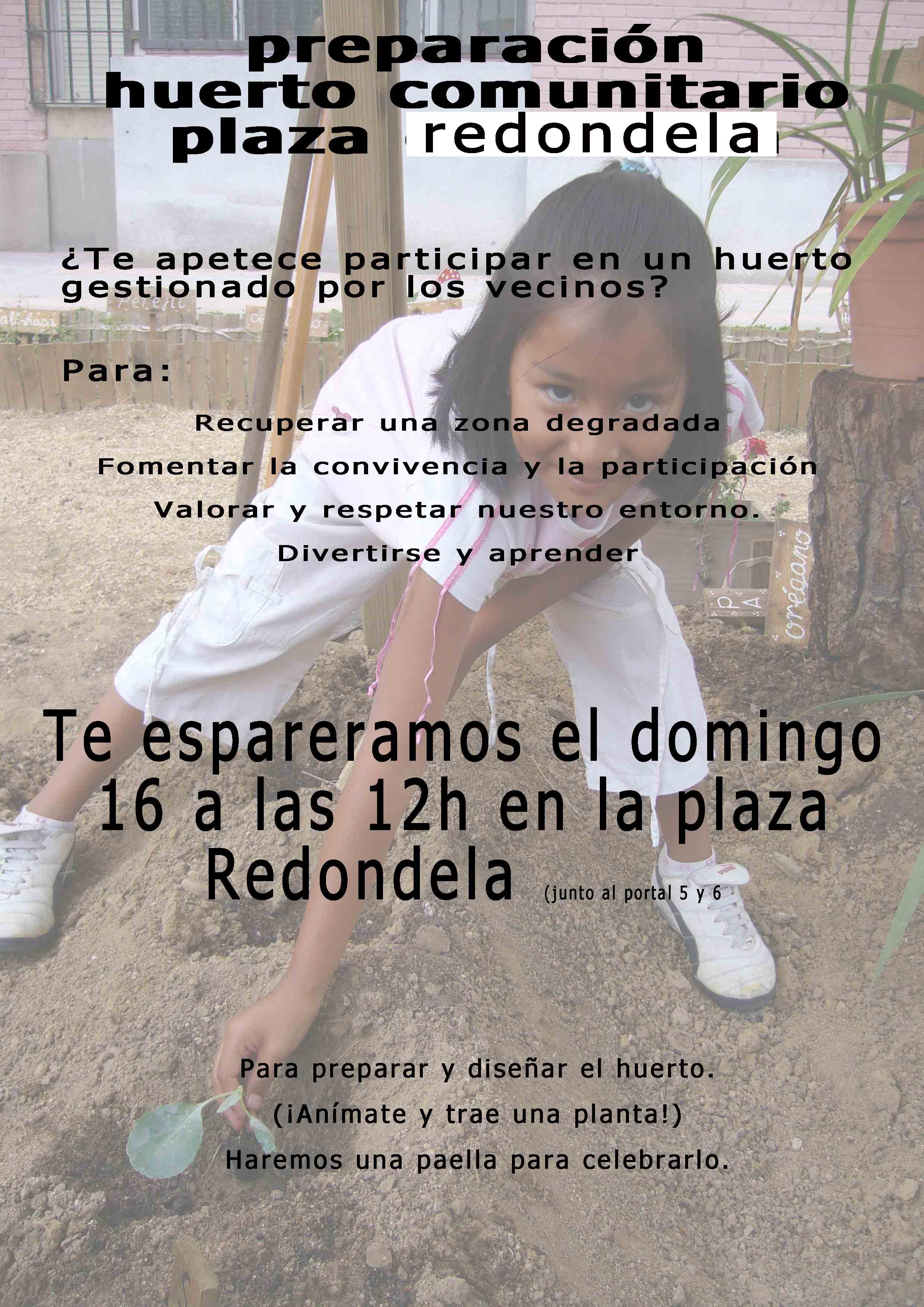 Tras la experiencia en la plaza corcubión vecin@s de otras plazas se animan gestionar un huerto entre los vecinos. La primera cita será el domingo 16 de diciembre a las […]
