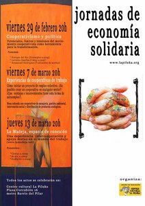 Los días 29 de febrero, 7 y 27 de marzo se realizarán unas jornadas de economía solidaria, centrándose en esta ocasión en las cooperativas de trabajo. La progresiva incorporación al […]